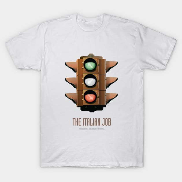 The Italian Job T-Shirt by MoviePosterBoy